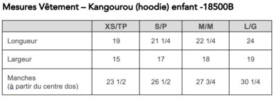 Kangourou (hoodie) Enfant Roxane Profil - Image 3